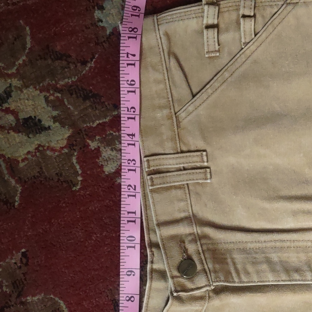 Men's Carhartt Tan Cargo Pants - Picture 6 of 7